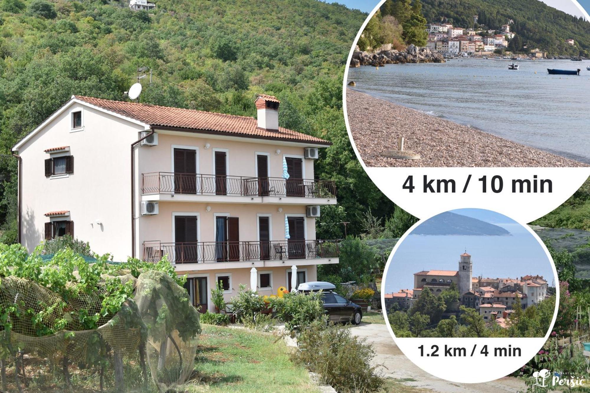 Apartman Persic Mošćenička Draga Buitenkant foto
